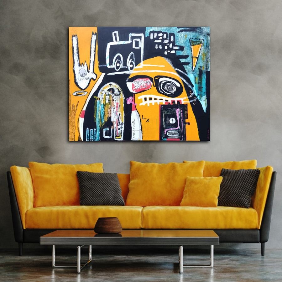 “Mystical Fever”, 2022 – Original Neo-Expressionist