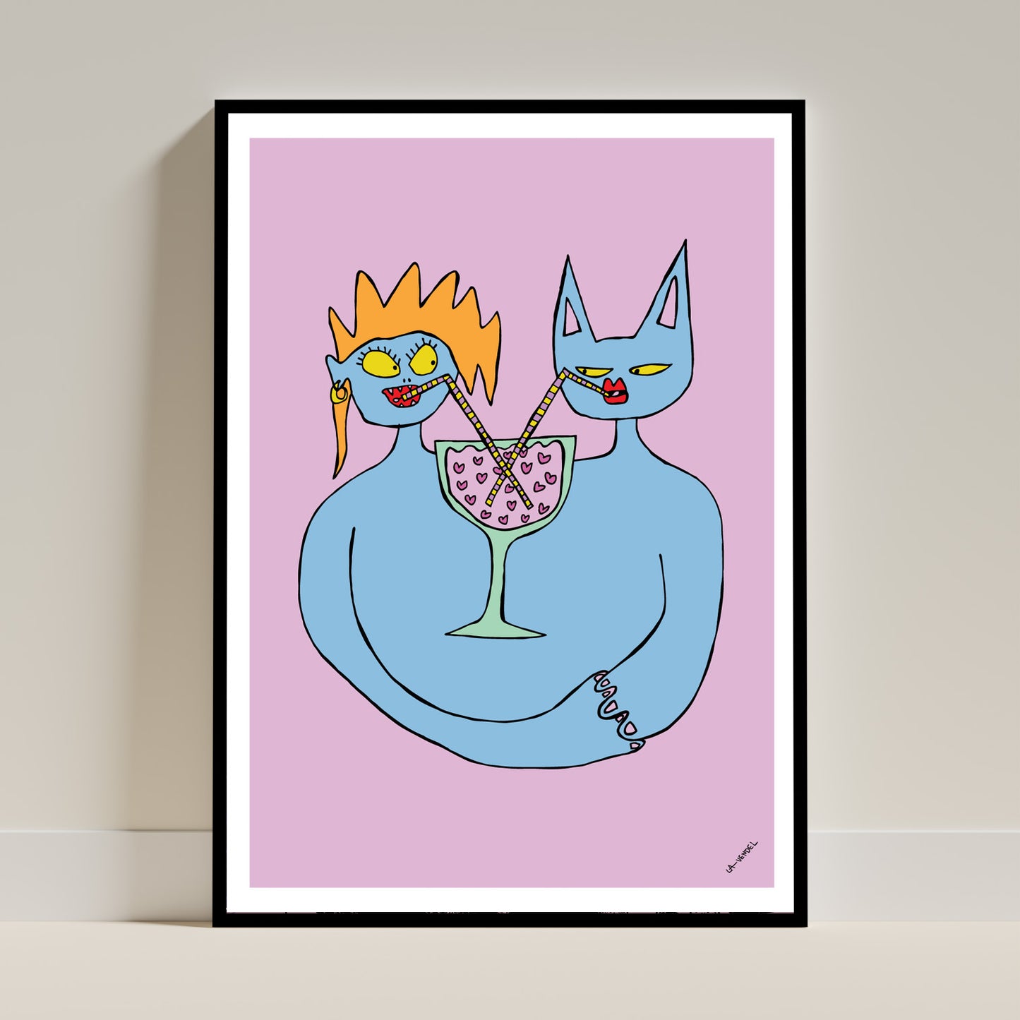 Drunk on Love, Fine Art Print