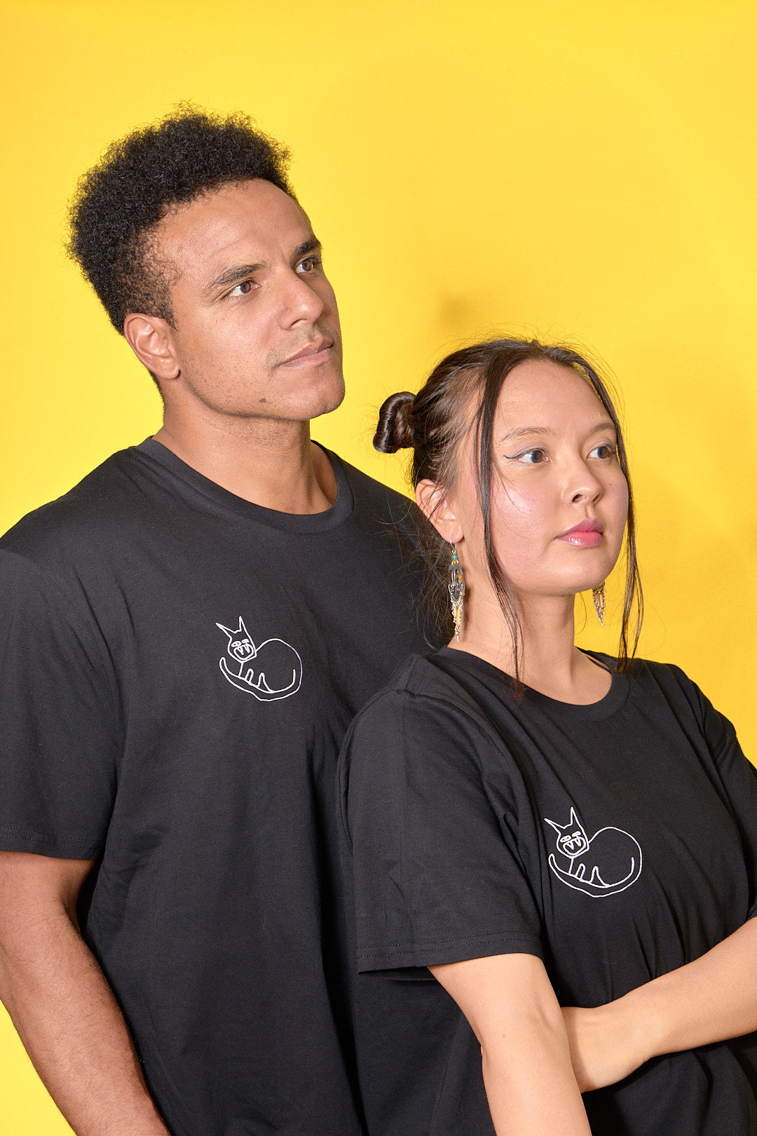 Cat Attack, Eco Unisex T-shirt