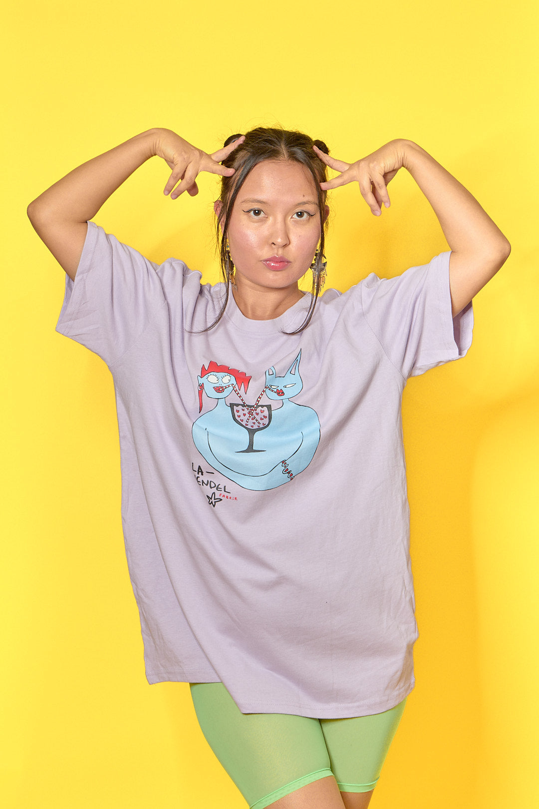 Drunk on Love, Oversize unisex T-shirt – Lavendelfabrik