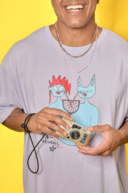 Drunk on Love, Oversize unisex T-shirt