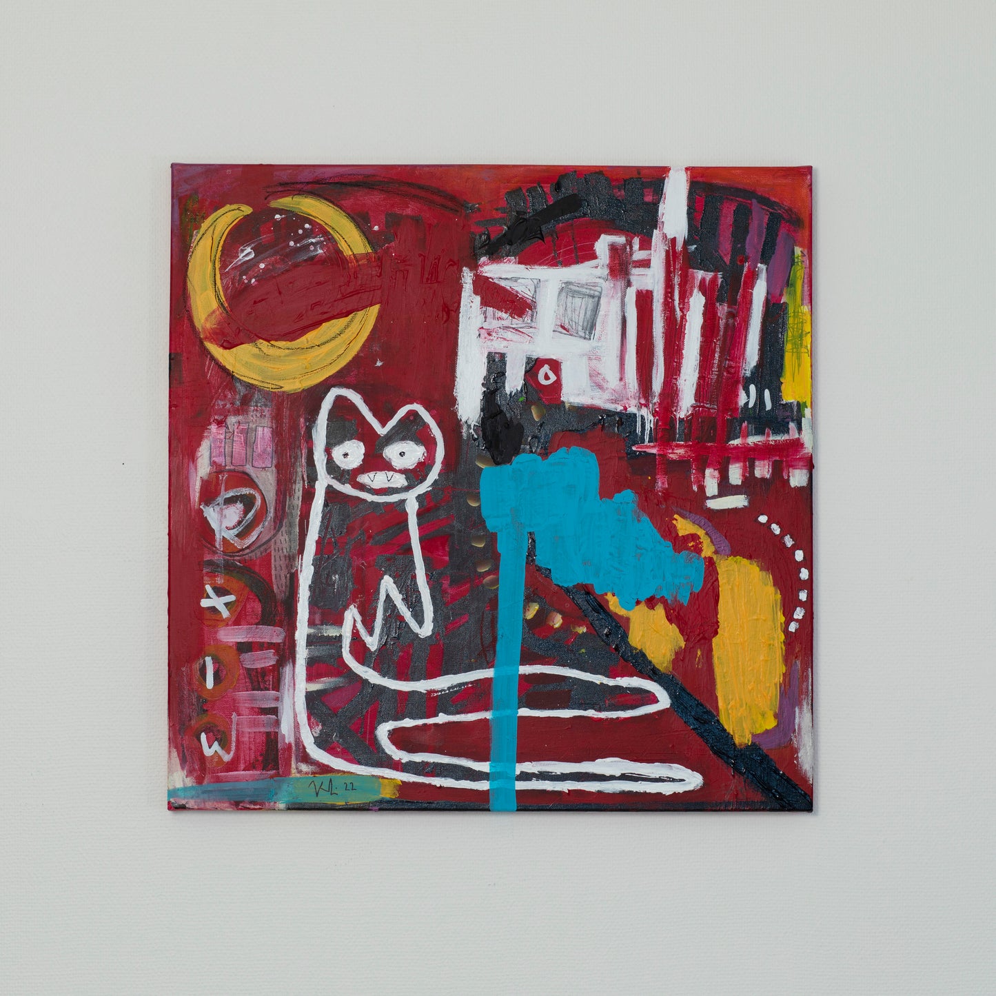 “Andra varelser & andra stationer”, 2022 – Original Neo-Expressionist