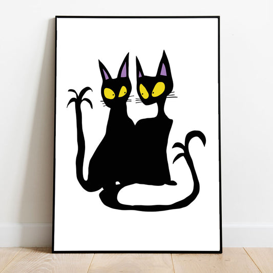 Cats Forever, Fine Art Print