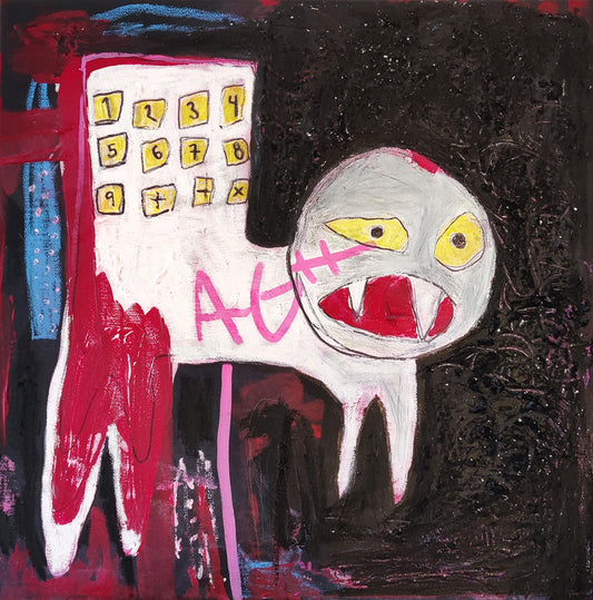 “I Ate Up my Chimaera”, 2022 – Original Neo-Expressionist