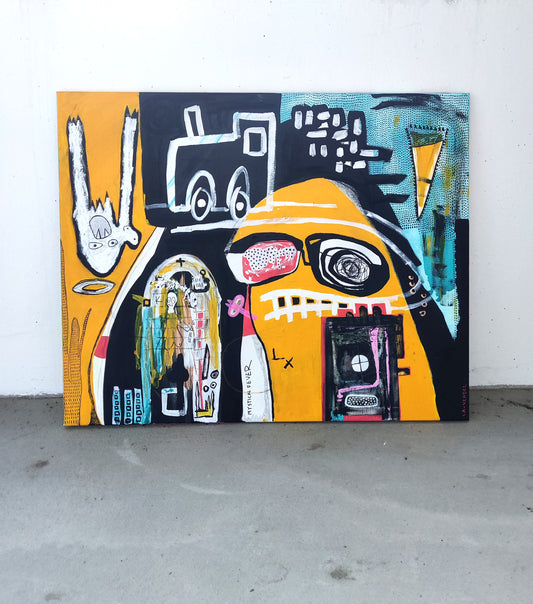 “Mystical Fever”, 2022 – Original Neo-Expressionist