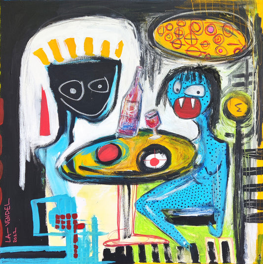 “Quite Seductive”, 2022 – Original Neo-Expressionist