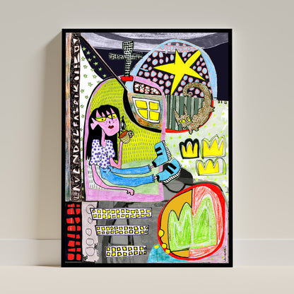 StarCity, Fine Art Print