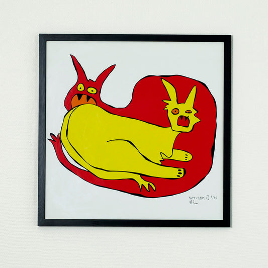 Katt x Katt =?, Fine Art Print