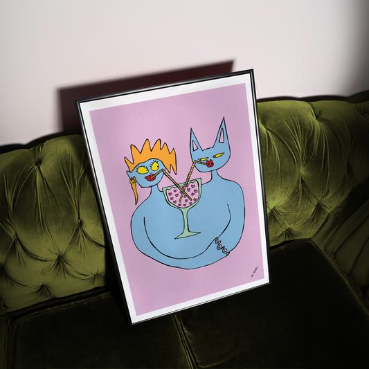 Drunk on Love, Fine Art Print