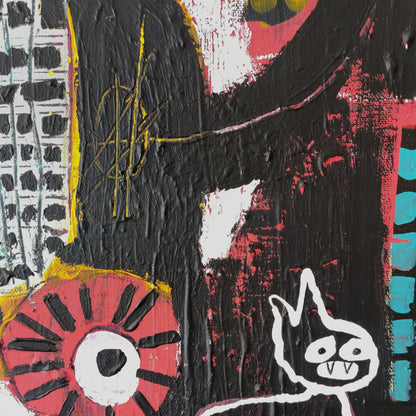 “Let's Go to Disneyland and Find Out”, 2023 – Original Neo-Expressionist