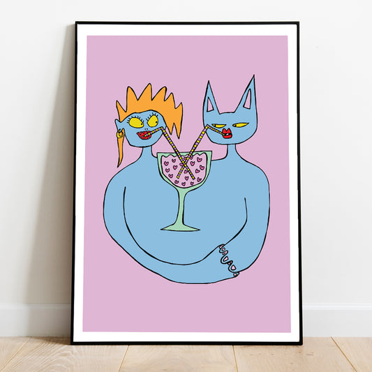 Drunk on Love, Fine Art Print