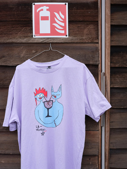 Drunk on Love, Oversize unisex T-shirt