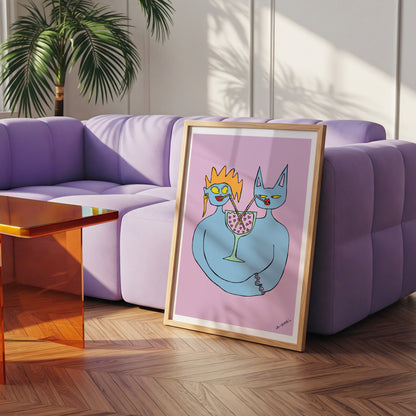 Drunk on Love, Fine Art Print