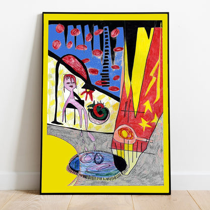 No Emergency Exit, Fine Art Print