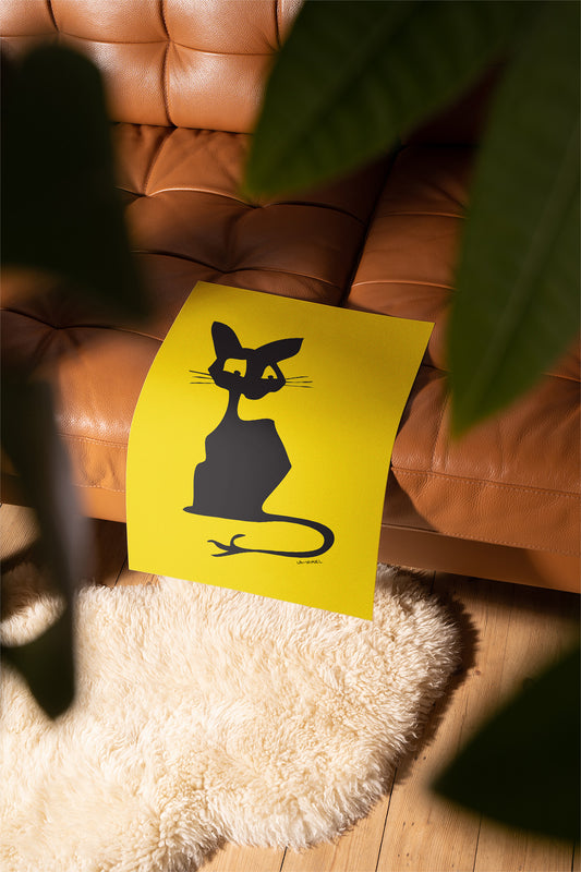 Jossan Yellow, Fine Art Print