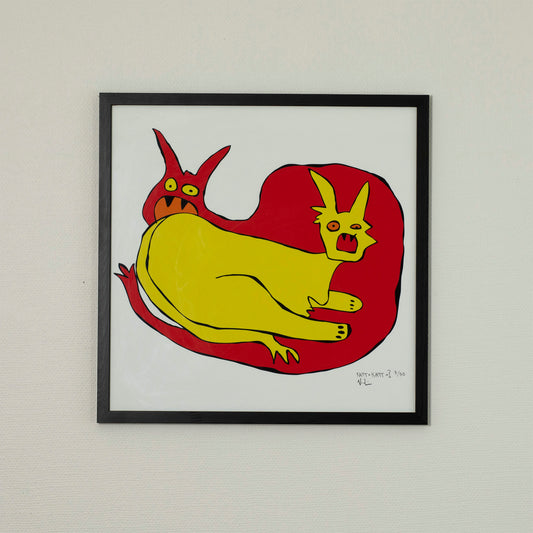 Katt x Katt =?, Fine Art Print
