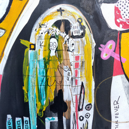 “Mystical Fever”, 2022 – Original Neo-Expressionist