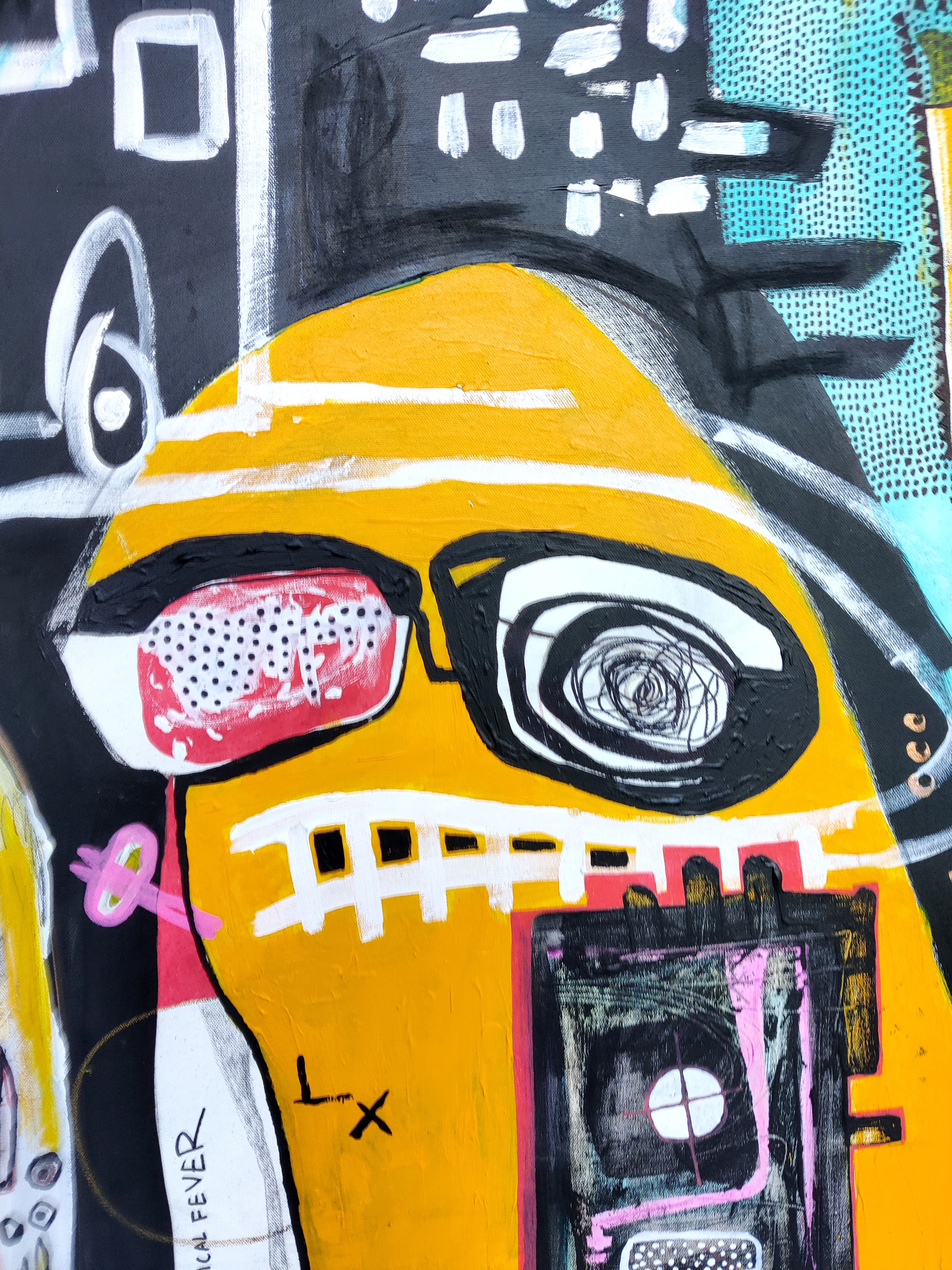 Mystical Fever”, Original Neo-Expressionist – Lavendelfabrik