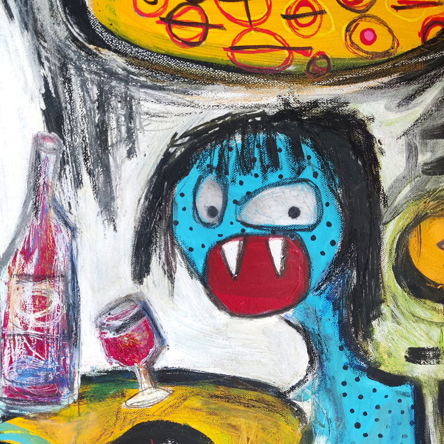 “Quite Seductive”, 2022 – Original Neo-Expressionist