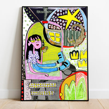 StarCity, Fine Art Print