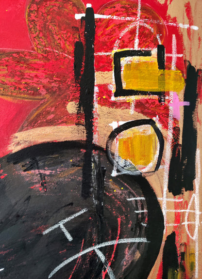 “The Unblue”, 2022 – Original Neo-Expressionist